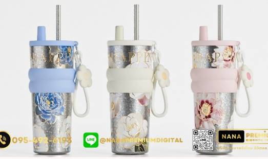 แก้วไทเทเนี่ยม Titanium สวย หรู ทันสมัย รับสกรีนโลโก้แก้วไทเทเนี่ยม รับผลิตแก้วไทเทเนี่ยม