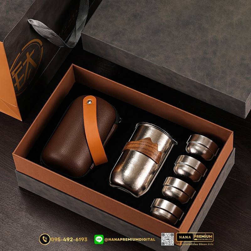 แก้วไทเทเนี่ยม Titanium สวย หรู ทันสมัย รับสกรีนโลโก้แก้วไทเทเนี่ยม รับผลิตแก้วไทเทเนี่ยม