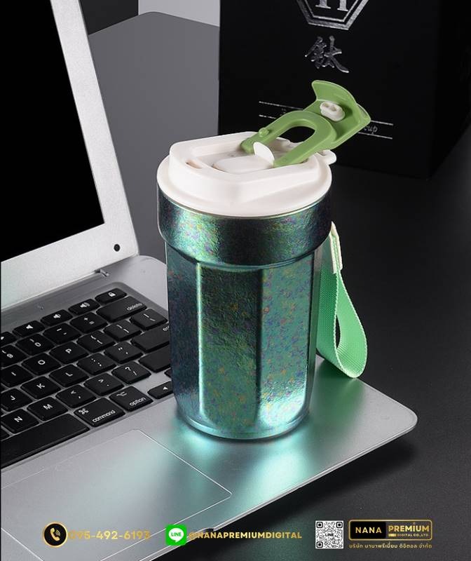 แก้วไทเทเนี่ยม Titanium 510ml สวย หรู ทันสมัย รับสกรีนโลโก้แก้วไทเทเนี่ยม รับผลิตแก้วไทเทเนี่ยม