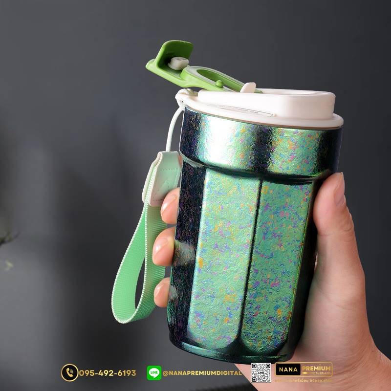 แก้วไทเทเนี่ยม Titanium 510ml สวย หรู ทันสมัย รับสกรีนโลโก้แก้วไทเทเนี่ยม รับผลิตแก้วไทเทเนี่ยม