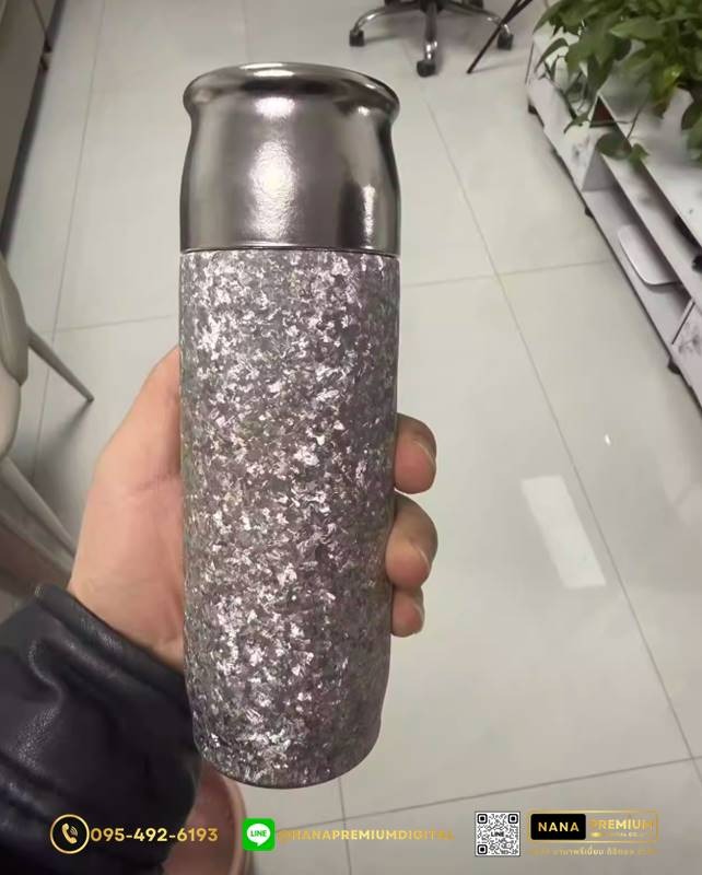 แก้วไทเทเนี่ยม Titanium สวย หรู ทันสมัย รับสกรีนโลโก้แก้วไทเทเนี่ยม รับผลิตแก้วไทเทเนี่ยม