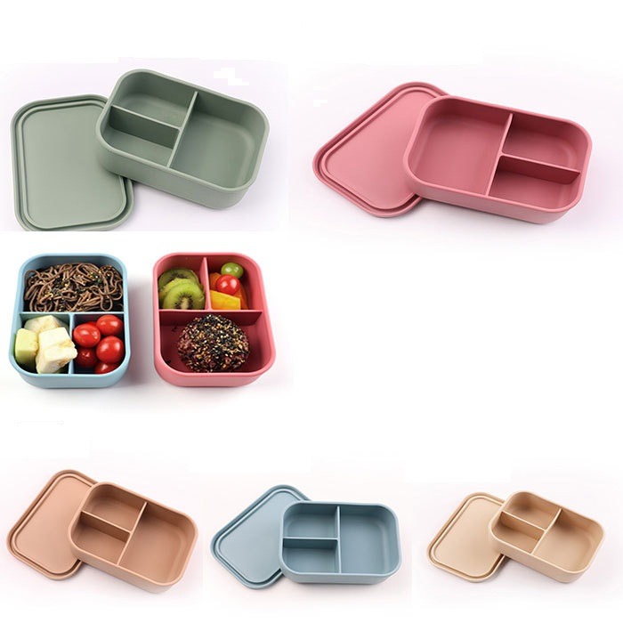 กล่องอาหาร กล่องข้าว กล่องถนอมอาหาร พลาสติกซิลิโคน สามารถนำเข้าไมโครเวฟ