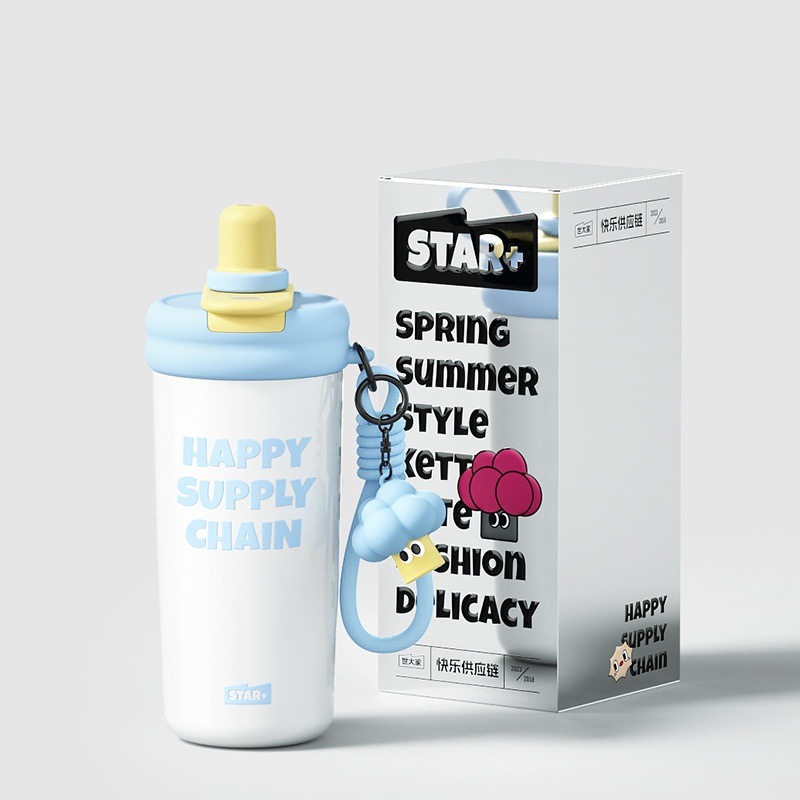 รับผลิตแก้ว Tritan ขวดน้ําพกพา 620ml รับสกรีนโลโก้แก้วเก็บความเย็น รับทำโลโก้ รับสกรีนโลโก้