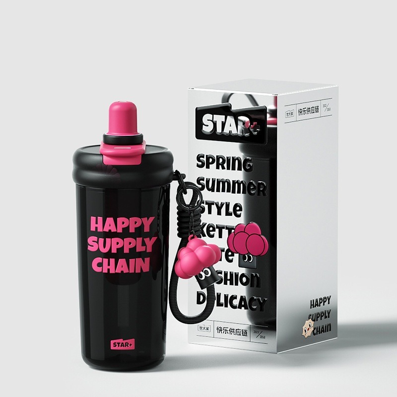 รับผลิตแก้ว Tritan ขวดน้ําพกพา 620ml รับสกรีนโลโก้แก้วเก็บความเย็น รับทำโลโก้ รับสกรีนโลโก้