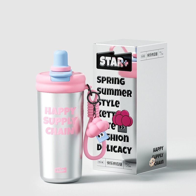 รับผลิตแก้ว Tritan ขวดน้ําพกพา 620ml รับสกรีนโลโก้แก้วเก็บความเย็น รับทำโลโก้ รับสกรีนโลโก้