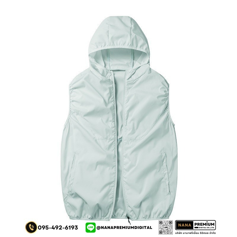 เสื้อกั๊กนิรภัยติดพัดลม เสื้อสะท้อนแสงมีพัดลม เสื้อนิรภัยติดพัดลม ระบายอากาศ คล้ายร้อน รับผลิตเสื้อสะท้อนแสงและเสื้อเซฟตี้พร้อมบริการสกรีนครบวงจร