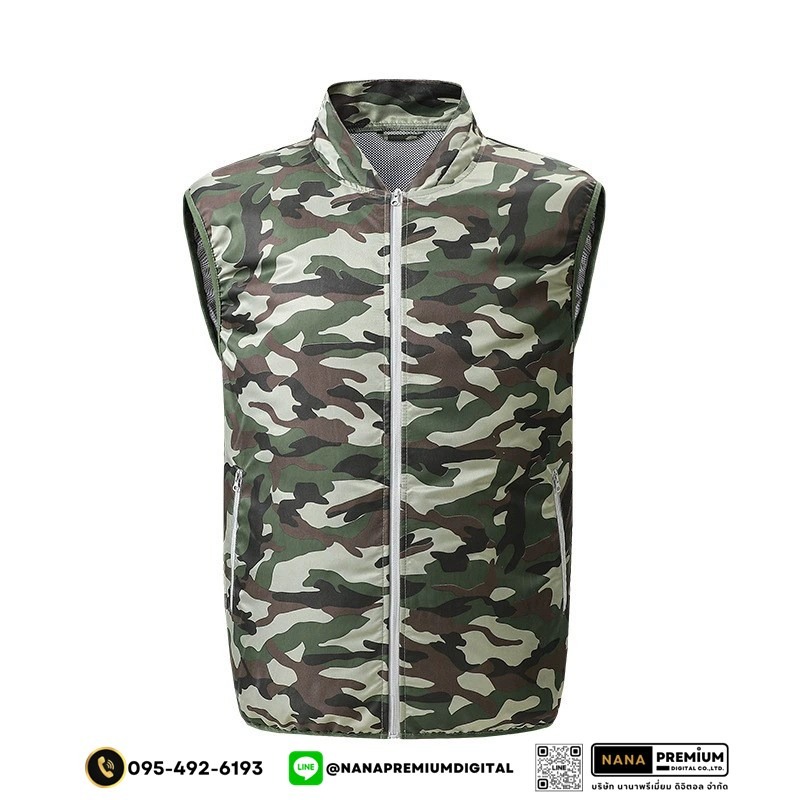 เสื้อกั๊กนิรภัยติดพัดลม เสื้อสะท้อนแสงมีพัดลม เสื้อนิรภัยติดพัดลม ระบายอากาศ คล้ายร้อน รับผลิตเสื้อสะท้อนแสงและเสื้อเซฟตี้พร้อมบริการสกรีนครบวงจร