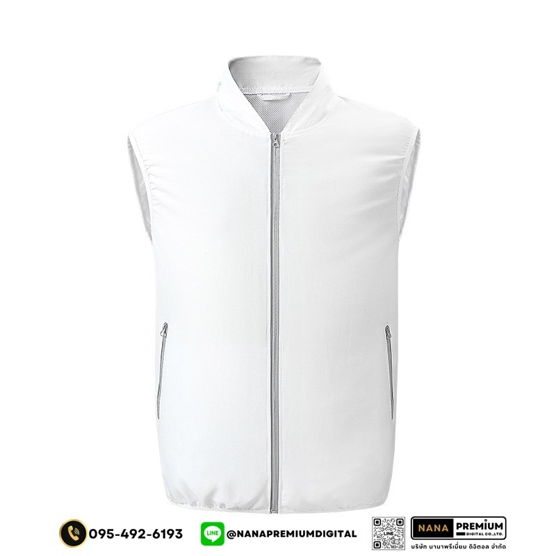 เสื้อกั๊กนิรภัยติดพัดลม เสื้อสะท้อนแสงมีพัดลม เสื้อนิรภัยติดพัดลม ระบายอากาศ คล้ายร้อน รับผลิตเสื้อสะท้อนแสงและเสื้อเซฟตี้พร้อมบริการสกรีนครบวงจร
