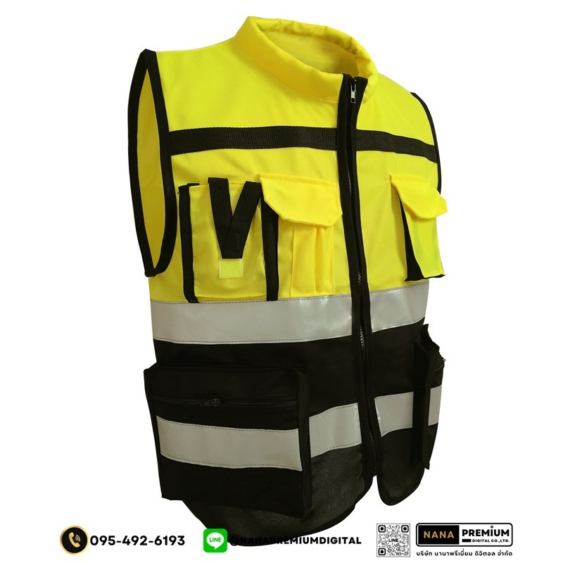 สกรีนเสื้อสะท้อนแสง สกรีนโลโก้เสื้อเซฟตี้ รับผลิตเสื้อsafety เสื้อคนงาน เสื้อความปลอดภัย เสื้อช่าง รับสกรีนโลโก้บริการพร้อมผลิต