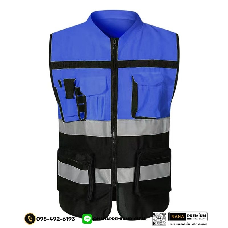 สกรีนเสื้อสะท้อนแสง สกรีนโลโก้เสื้อเซฟตี้ รับผลิตเสื้อsafety เสื้อคนงาน เสื้อความปลอดภัย เสื้อช่าง รับสกรีนโลโก้บริการพร้อมผลิต