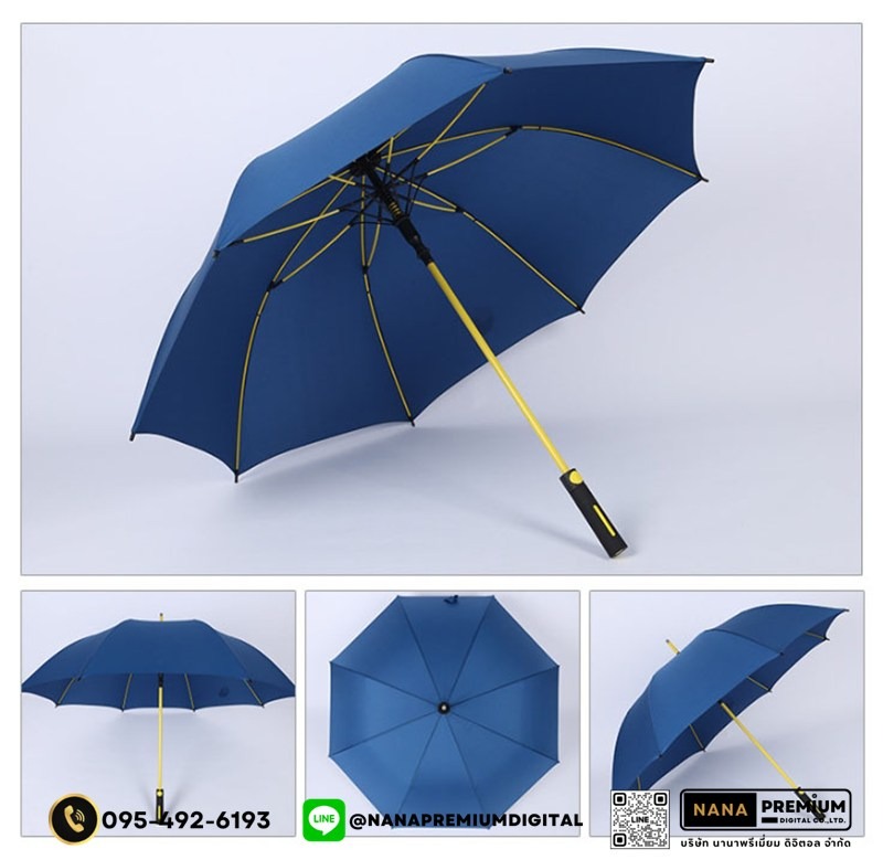 รับผลิตร่มกอล์ฟ ด้ามจับแข็งแรง ร่มคันใหญ่ รับสกรีนร่ม รับผลิตร่ม ขายส่งร่ม ร่มแจก ร่มครีม ร่มสร้างแบรนด์ ร่มเครื่องสำอางค์