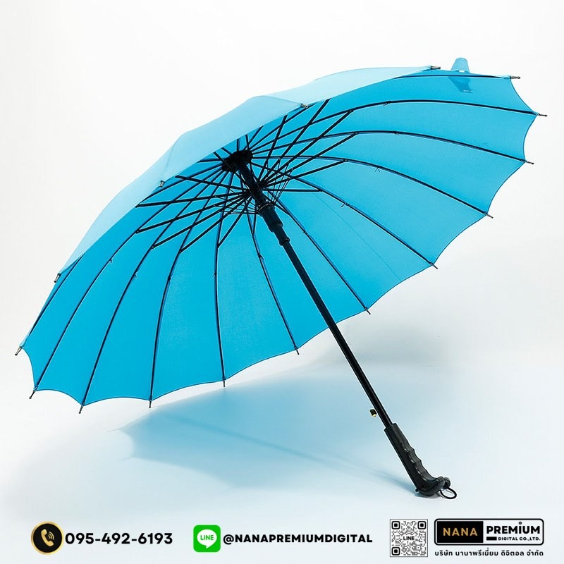 รับผลิตร่มกอล์ฟ ด้ามจับแข็งแรง ร่มคันใหญ่ รับสกรีนร่ม รับผลิตร่ม ขายส่งร่ม ร่มแจก ร่มครีม ร่มสร้างแบรนด์ ร่มเครื่องสำอางค์