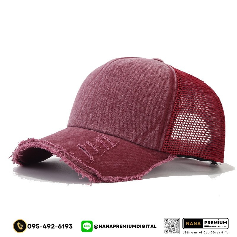 รับสกรีนหมวก หมวกแก๊ปฟอกสี หมวกGAP รับผลิตหมวก รับปักหมวก รับสกรีนหมวก