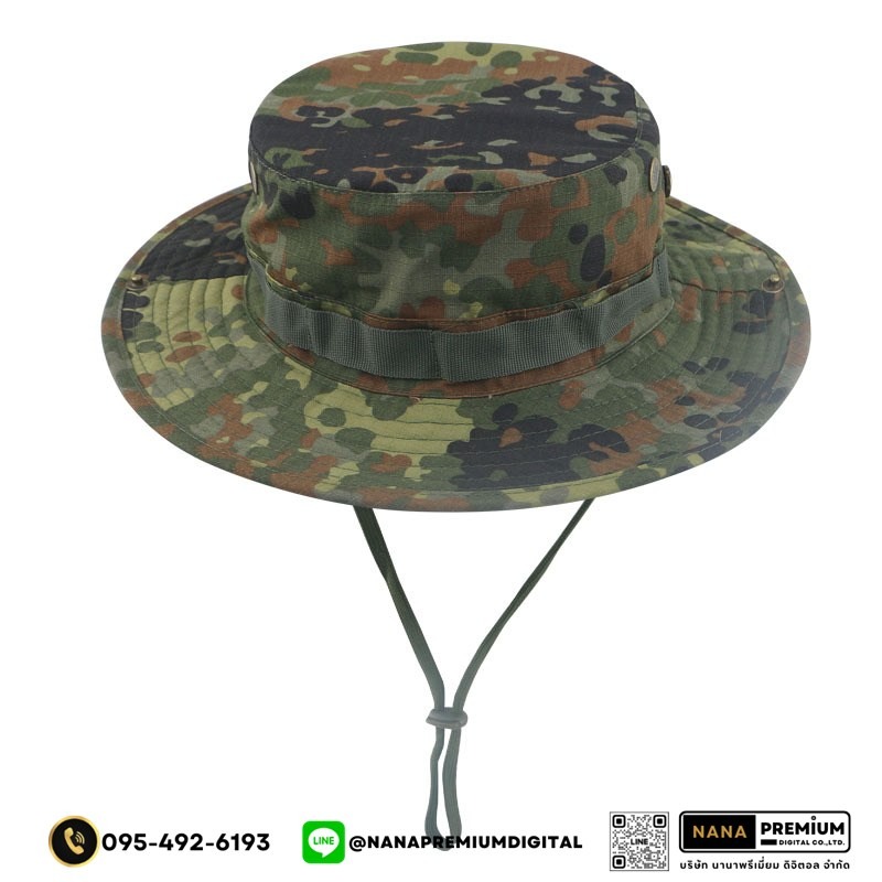 รับผลิตหมวกทหารปีกกว้าง หมวกลายทหาร กันแดด กันยูวี uv หมวกแก๊ป หมวกGAP รับผลิตหมวก รับปักหมวก รับสกรีนหมวก