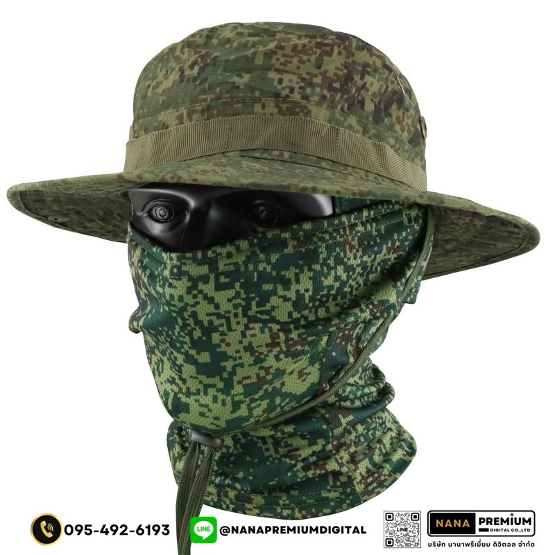 รับผลิตหมวกโม่งทหารปีกกว้าง หมวกลายทหาร กันแดด กันยูวี uv หมวกแก๊ป หมวกGAP รับผลิตหมวก รับปักหมวก รับสกรีนหมวก