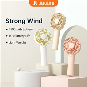 Jisulife พัดลมคูลลิ่งมินิ พัดลมมินิUSB พัดลมพกพาUSB พัดลมพกพา พัดลม