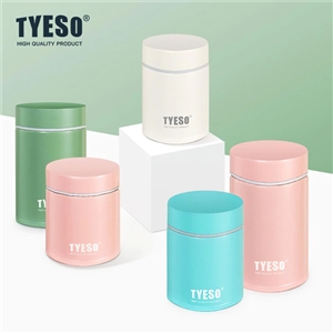 TYESO MINI กระบอกน้ำขนาดเล็ก แก้วเก็บอุณหภูมิ ขนาด 200260 ml แก้วเก็บอุณหภูมิ แก้วสแตนเลส