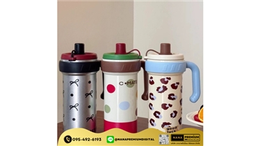 แก้วเก็บอุณหภูมิหูจับดีไซน์สุดป๊อปไอเทมเด็ดโดนใจ